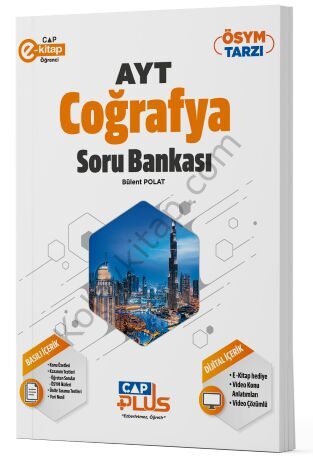 Çap Yayınları AYT Coğrafya Plus Soru Bankası