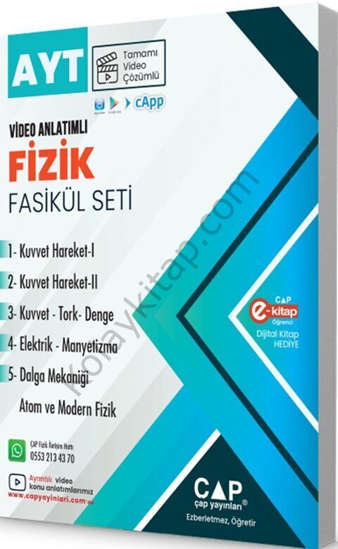 Çap Yayınları AYT Fizik Seti