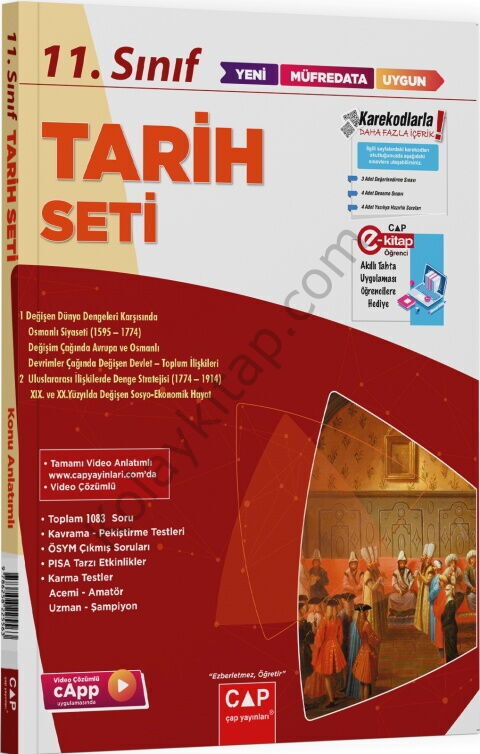 Çap Yayınları 11. Sınıf Tarih Anadolu Seti