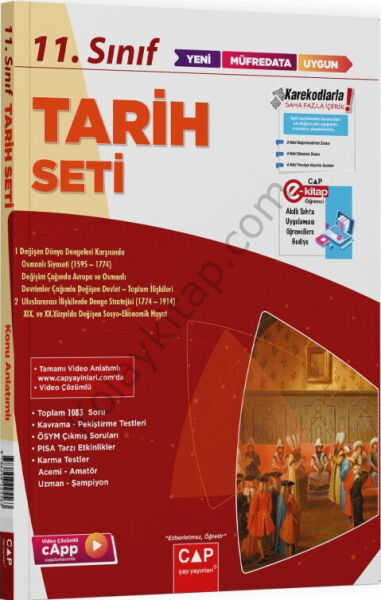 Çap Yayınları 11. Sınıf Tarih Anadolu Seti