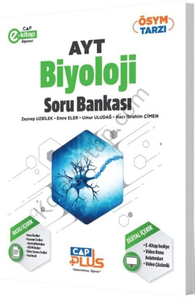 Çap Yayınları AYT Biyoloji Plus Serisi Soru Bankası