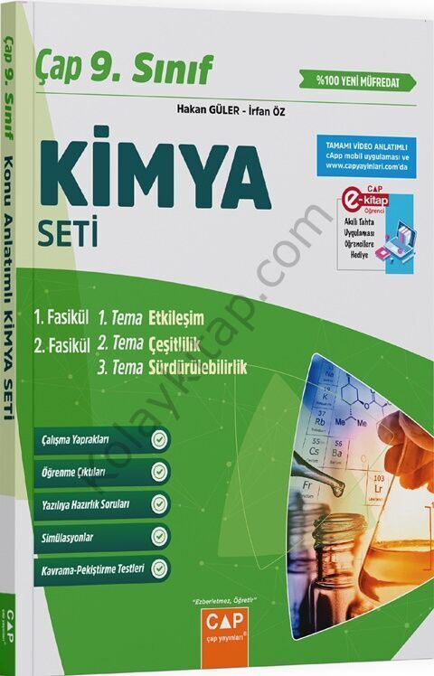 Çap 9. Sınıf Kimya Seti