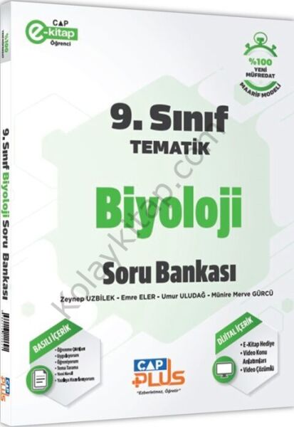 Çap Yayınları 9. Sınıf Biyoloji Tematik Soru Bankası