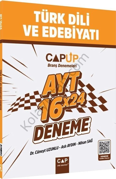 Çap Yayınları AYT Türk Dili ve Edebiyatı 16 X 24 Up Deneme