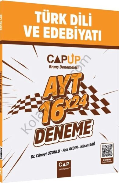 Çap Yayınları AYT Türk Dili ve Edebiyatı 16 X 24 Up Deneme