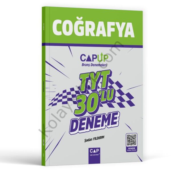 Çap Yayınları TYT Coğrafya 30 X 5 Up Deneme