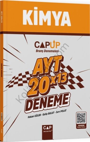 Çap Yayınları AYT Kimya 20 X 13 Up Deneme