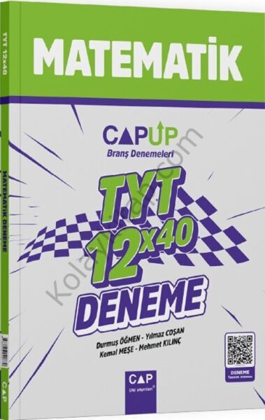 Çap Yayınları TYT Matematik 12 x 40 Up Deneme