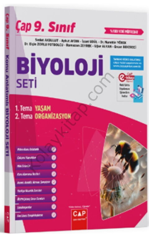 Çap Yayınları 9. Sınıf Biyoloji Seti