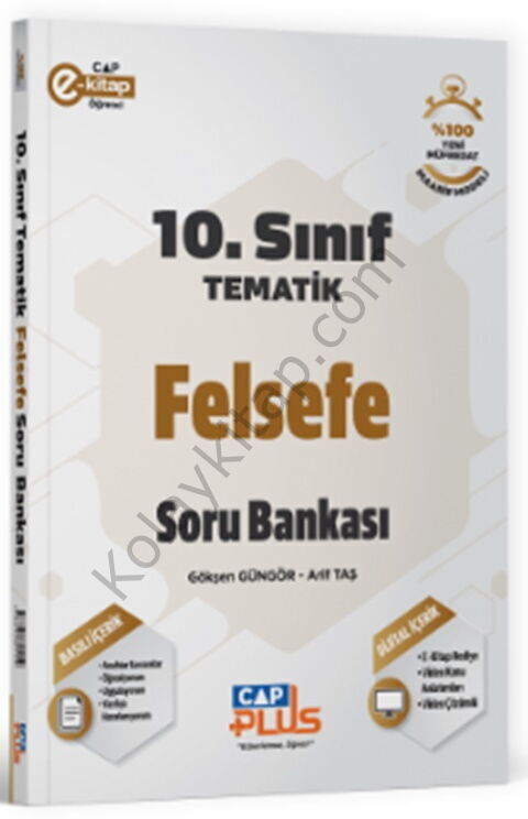 Çap Yayınları 10. Sınıf Felsefe Tematik Soru Bankası