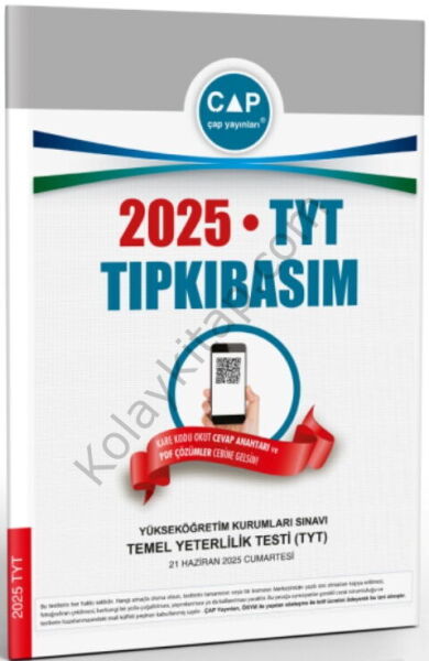 Çap Yayınları 2025 TYT Tıpkı Basım