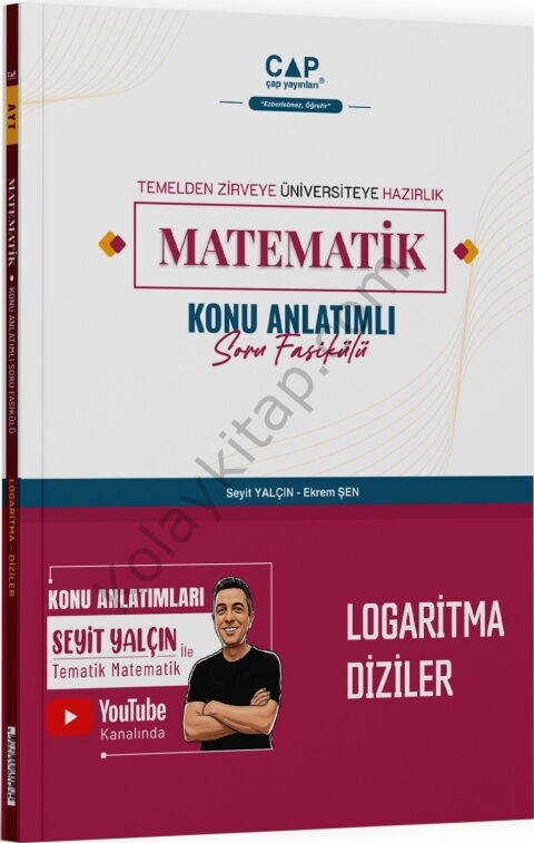Çap Yayınları Matematik Logaritma Diziler Konu Anlatımlı Soru Fasikülü
