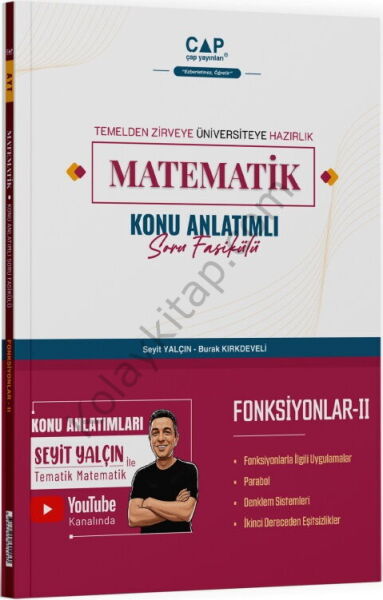 Çap Yayınları Matematik Fonksiyonlar II Konu Anlatımlı Soru Fasikülü