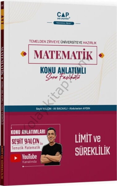 Çap Yayınları Matematik Limit ve Süreklilik Konu Anlatımlı Soru Fasikülü