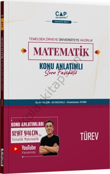Çap Yayınları Matematik Türev Konu Anlatımlı Soru Fasikülü