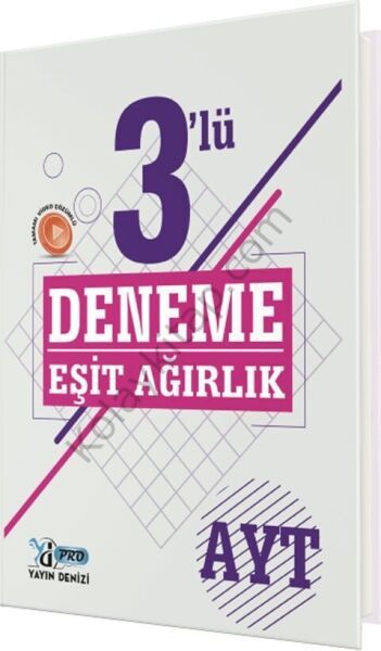 Yayın Denizi AYT Eşit Ağırlık 3 lü Pro Deneme