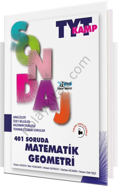 Yayın Denizi TYT Matematik Geometri Pro 401 Soruda Sondaj Kamp
