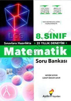 Aydın Yayınları 8. Sınıf Matematik Soru Bankası