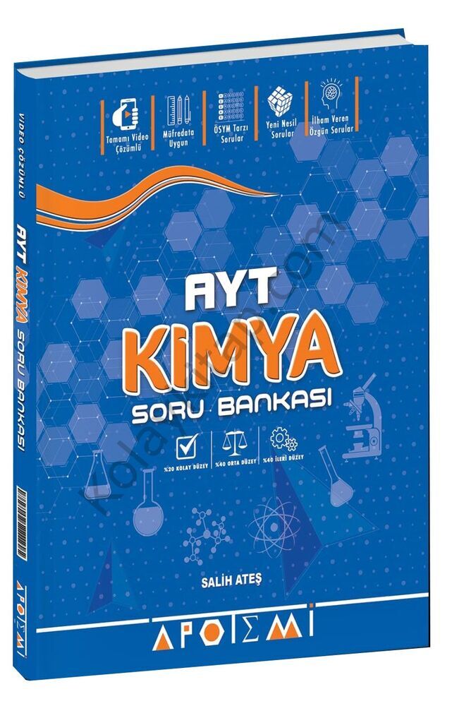 Apotemi Yayınları AYT Kimya Soru Bankası