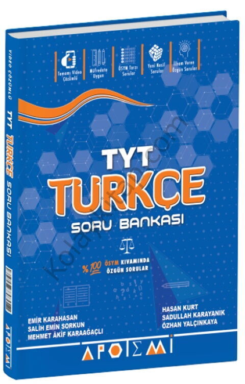Apotemi Yayınları TYT Türkçe Soru Bankası