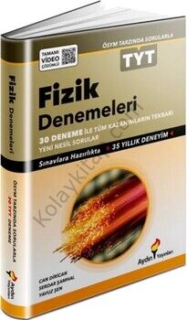 Aydın Yayınları TYT Fizik Denemeleri