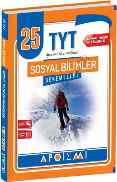 Apotemi Yayınları TYT Sosyal Bilimler 25 li Deneme