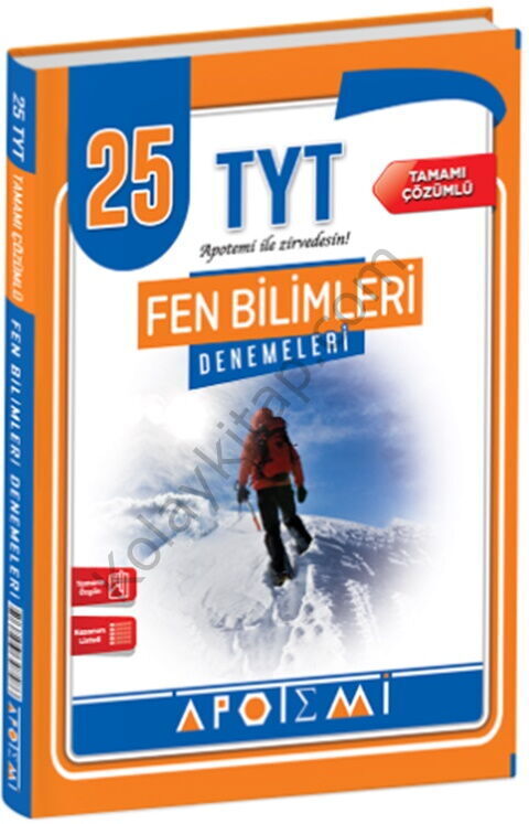 Apotemi Yayınları TYT Fen Bilimleri 25 Deneme