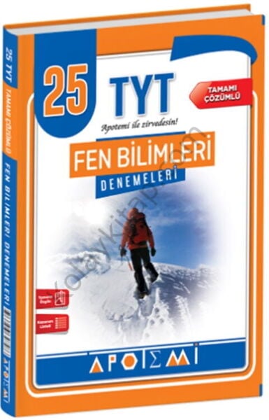 Apotemi Yayınları TYT Fen Bilimleri 25 Deneme