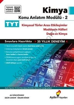 Aydın Yayınları TYT Kimya Konu Anlatım Modülü 2
