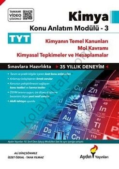 Aydın Yayınları TYT Kimya Konu Anlatım Modülü 3