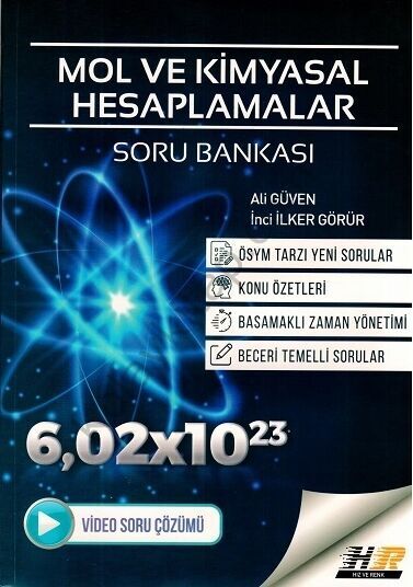 Hız ve Renk Yayınları Mol ve Kimyasal Hesaplamalar Soru Bankası