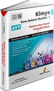 Aydın Yayınları AYT Kimya Konu Anlatım Modülü 1