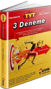 Aydın Yayınları TYT Tüm Dersler 3 Deneme