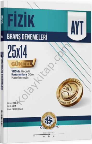 Bilgi Sarmal AYT Fizik 25 x 14 Branş Denemeleri