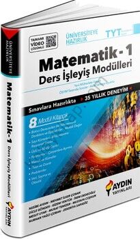 Aydın Yayınları TYT Matematik Üniversiteye Hazırlık Ders İşleyiş Modülleri 1. Kitap