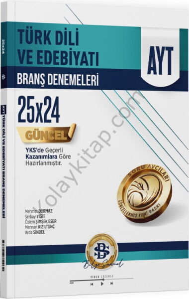 Bilgi Sarmal AYT Türk Dili ve Edebiyatı 25 x 24 Branş Denemeleri