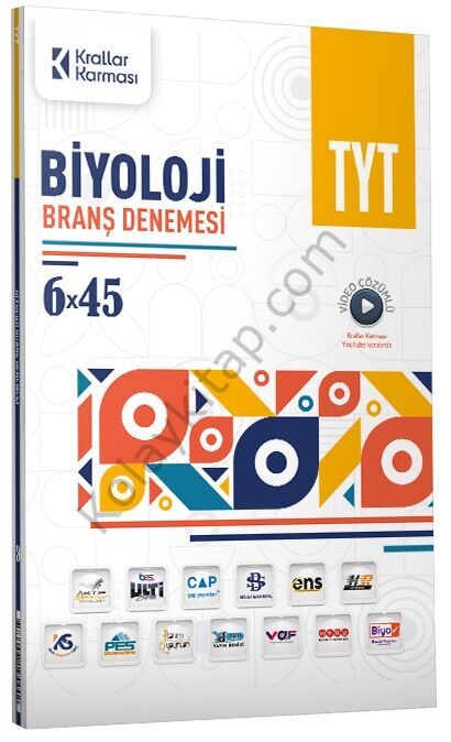 Krallar Karması TYT Biyoloji 6 x 45 Branş Deneme