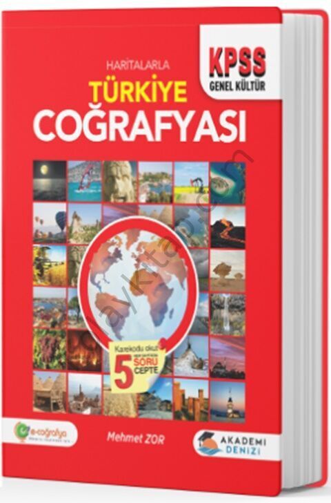 Akademi Denizi KPSS Haritalarla Türkiye Coğrafyası