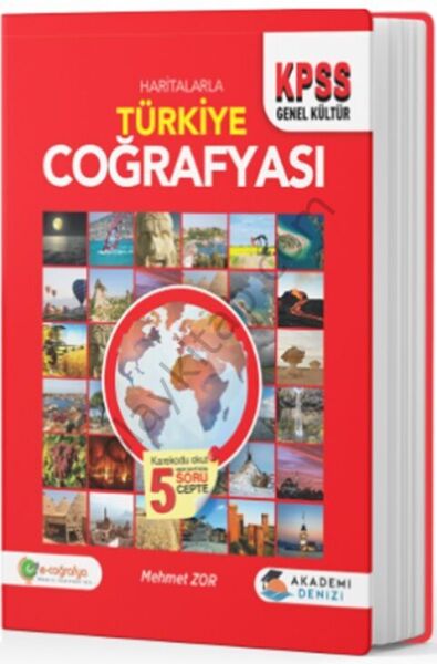 Akademi Denizi KPSS Haritalarla Türkiye Coğrafyası