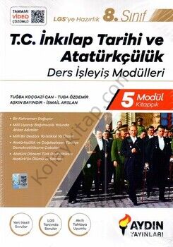 Aydın Yayınları 8. Sınıf İnkılap Tarihi ve Atatürkçülük Ders İşleyiş Modülleri