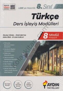 Aydın Yayınları 8. Sınıf Türkçe Ders İşleyiş Modülleri