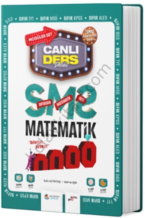 Akademi Denizi KPSS Sıfırdan Matematik Canlı Ders Modüler Set