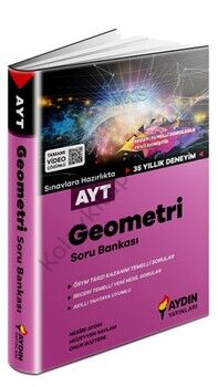 Aydın Yayınları AYT Geometri Soru Bankası