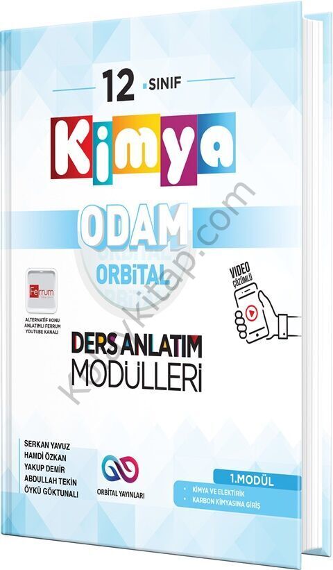 Orbital Yayınları 12. Sınıf Kimya Ders Anlatım Modülleri 1. Modül