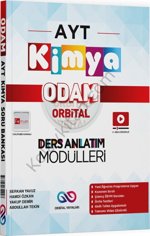 Orbital Yayınları AYT Kimya Ders Anlatım Modülleri