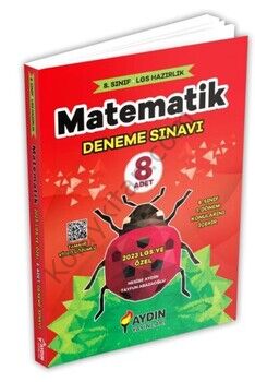 Aydın Yayınları LGS Matematik 8 Deneme