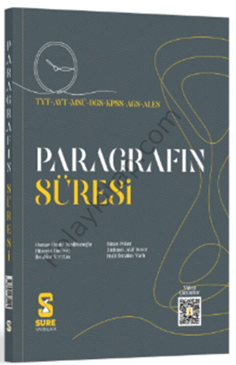 Süre Yayınları TYT AYT Paragraf Soru Bankası