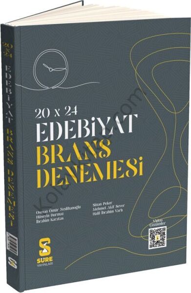 Süre Yayınları AYT Türk Dili ve Edebiyatı 20 x 24 Süreli Branş Denemesi