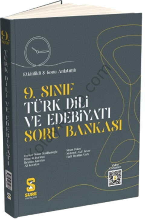 Süre Yayınları 9. Sınıf Türk Dili ve Edebiyatı Soru Bankası