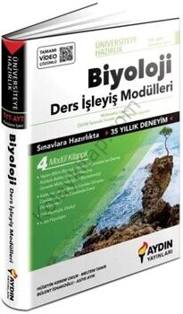Aydın Yayınları TYT AYT Biyoloji Ders İşleyiş Modülleri 4 Modül